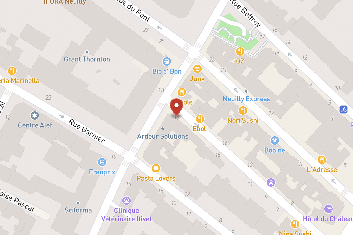 Plan de situation — 19 Rue Bailly