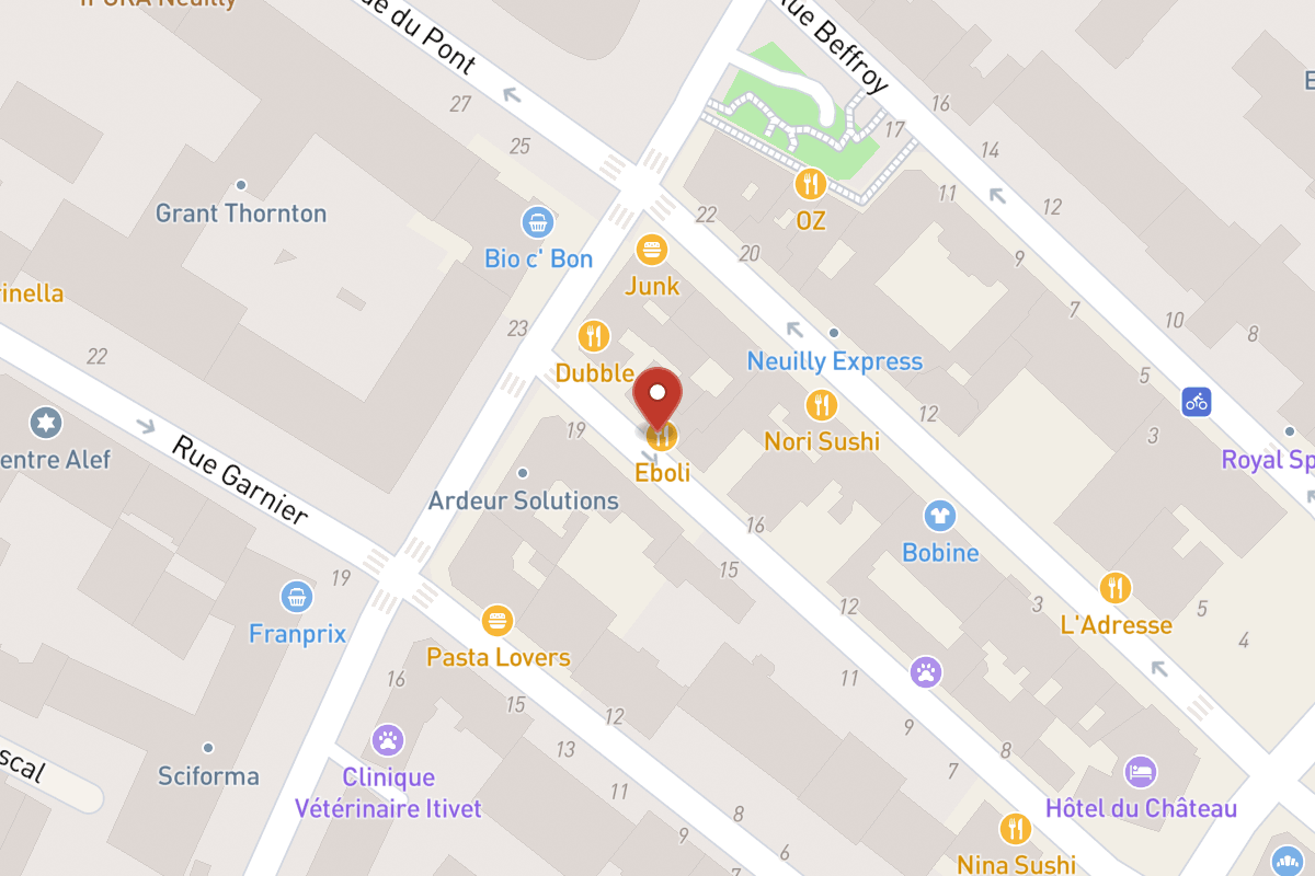 Plan de situation — 20 Rue Bailly