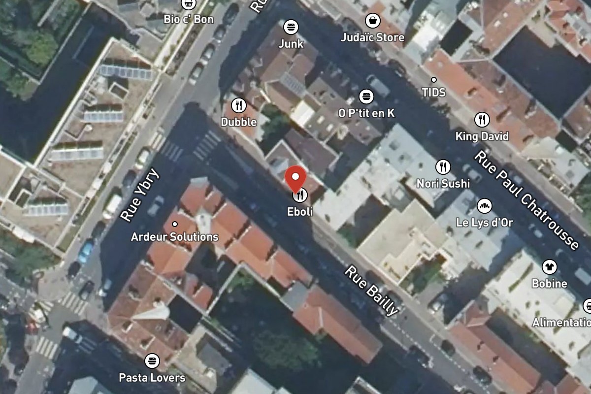Vue satellite — 20 Rue Bailly