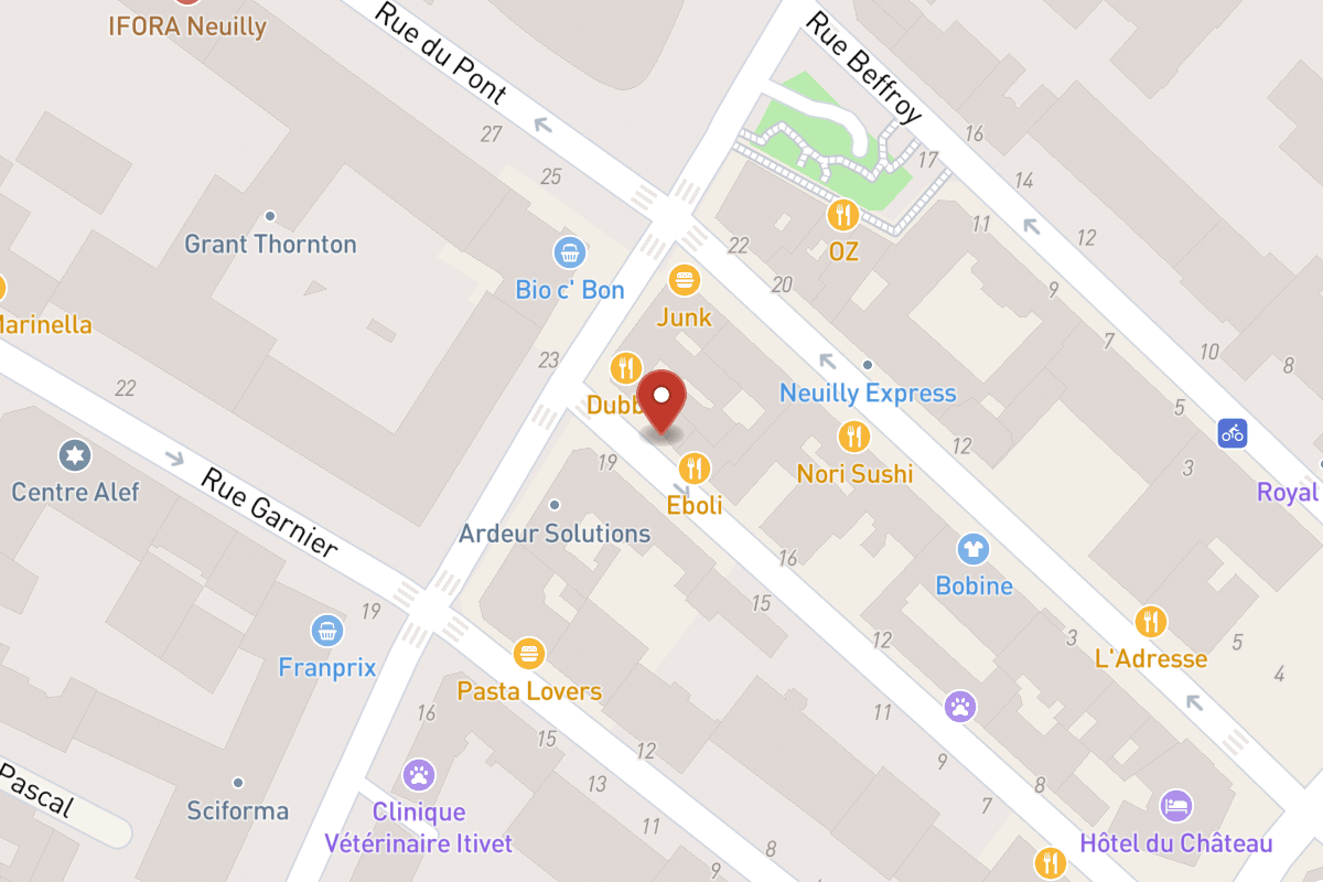 Plan de situation — 22 Rue Bailly