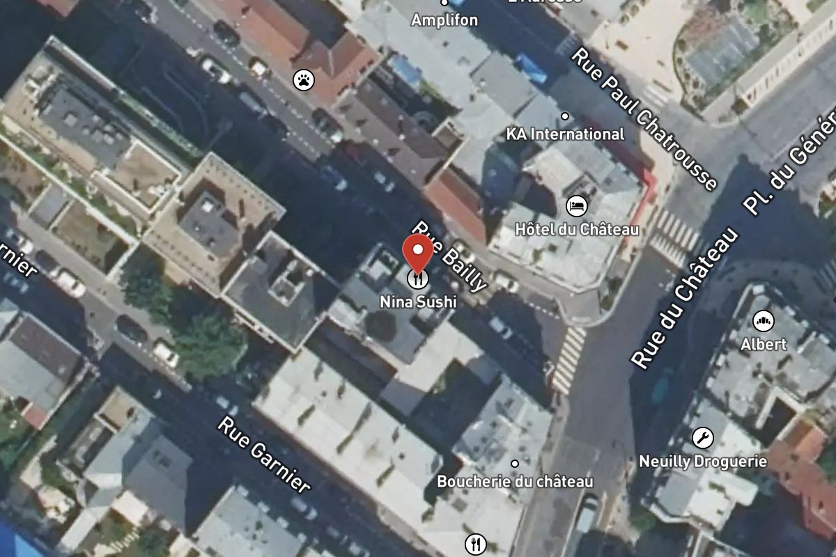 Vue satellite — 5 Rue Bailly