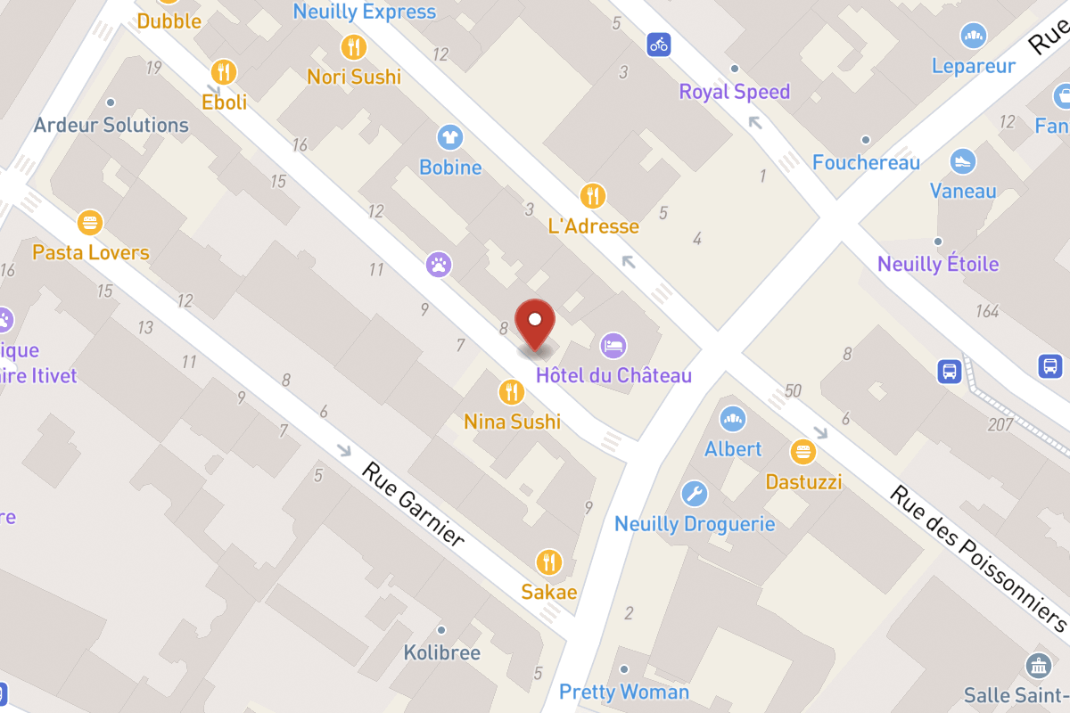 Plan de situation — 6 Rue Bailly