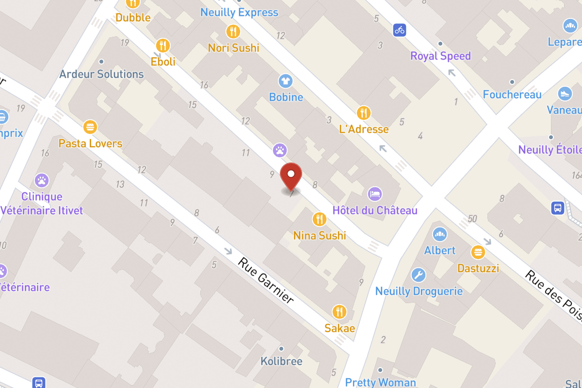 Plan de situation — 7 Rue Bailly