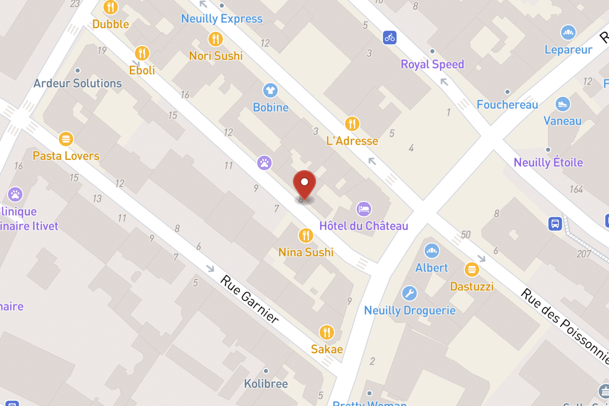 Plan de situation — 8 Rue Bailly