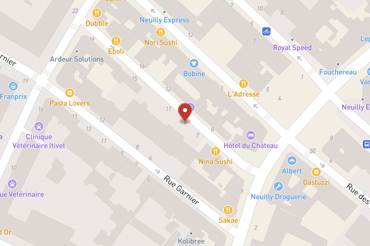 Plan de situation — 9 Rue Bailly