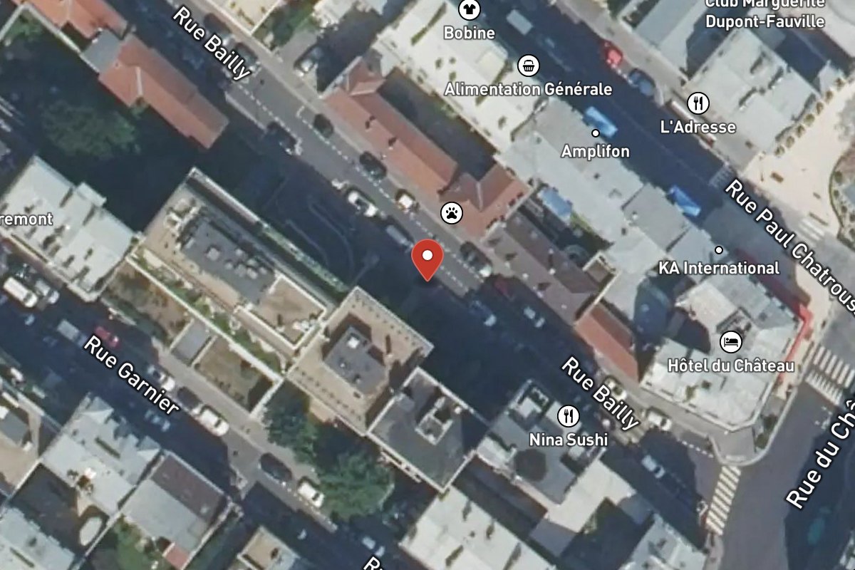 Vue satellite — 9 Rue Bailly