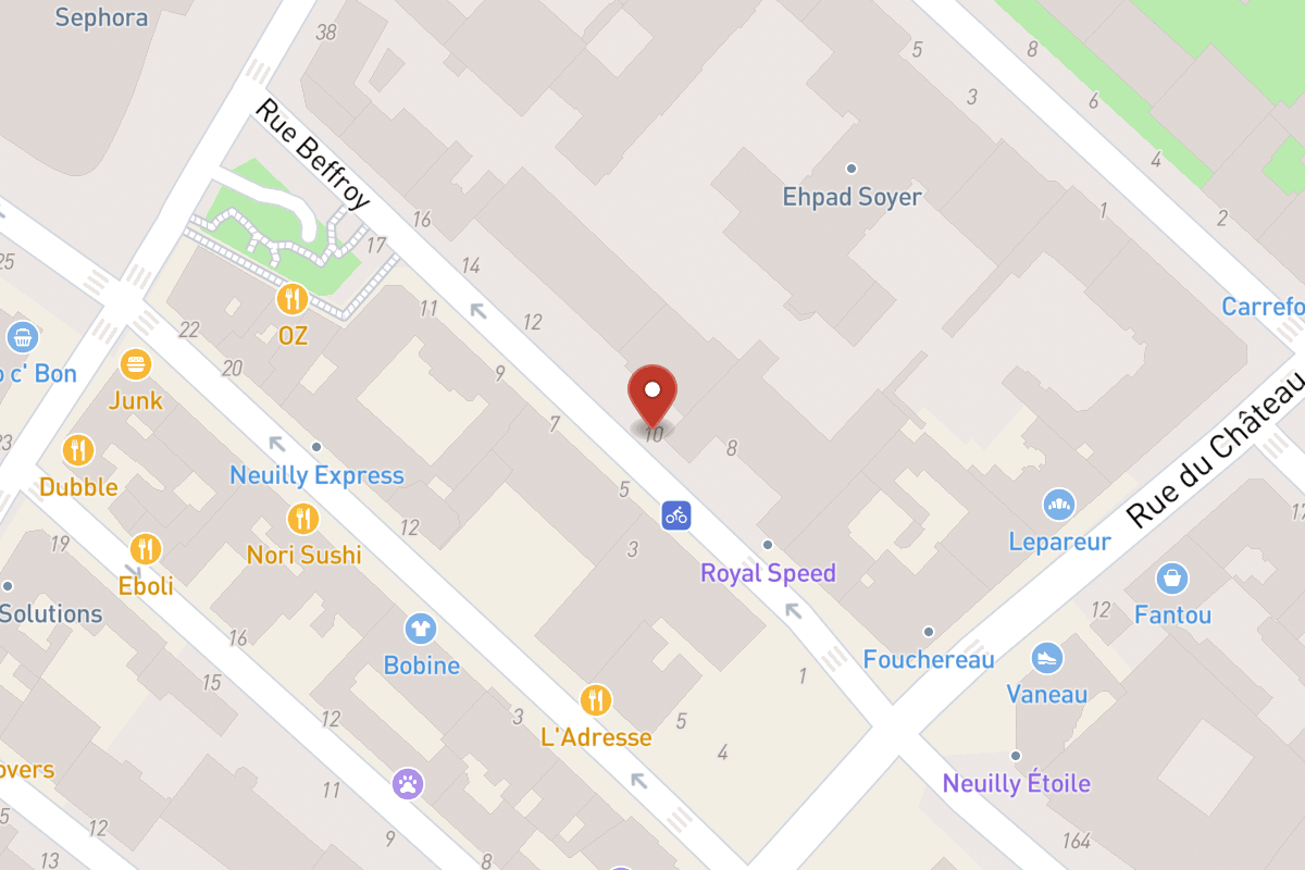 Plan de situation — 10 Rue Beffroy