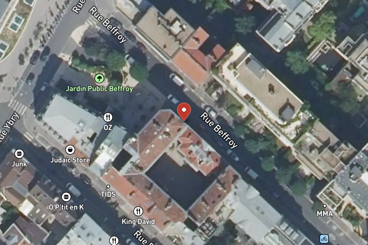 Vue satellite — 11 Rue Beffroy