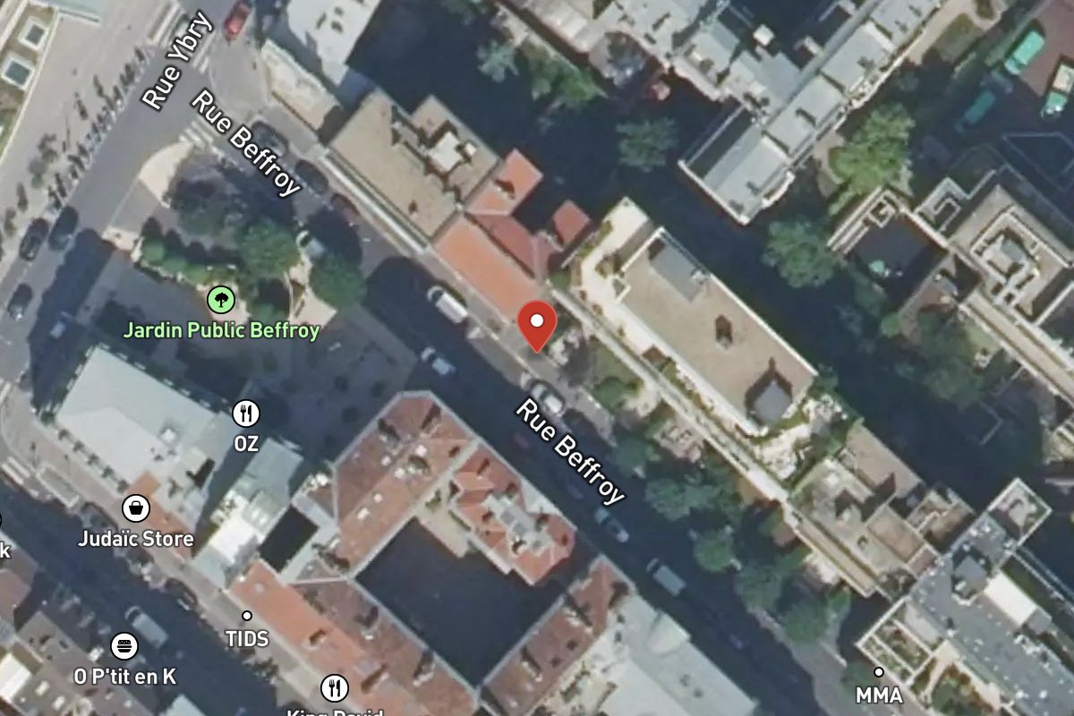 Vue satellite — 14 Rue Beffroy