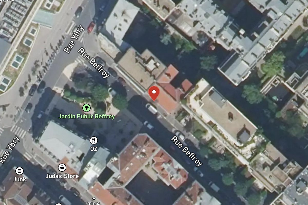 Vue satellite — 16 Rue Beffroy