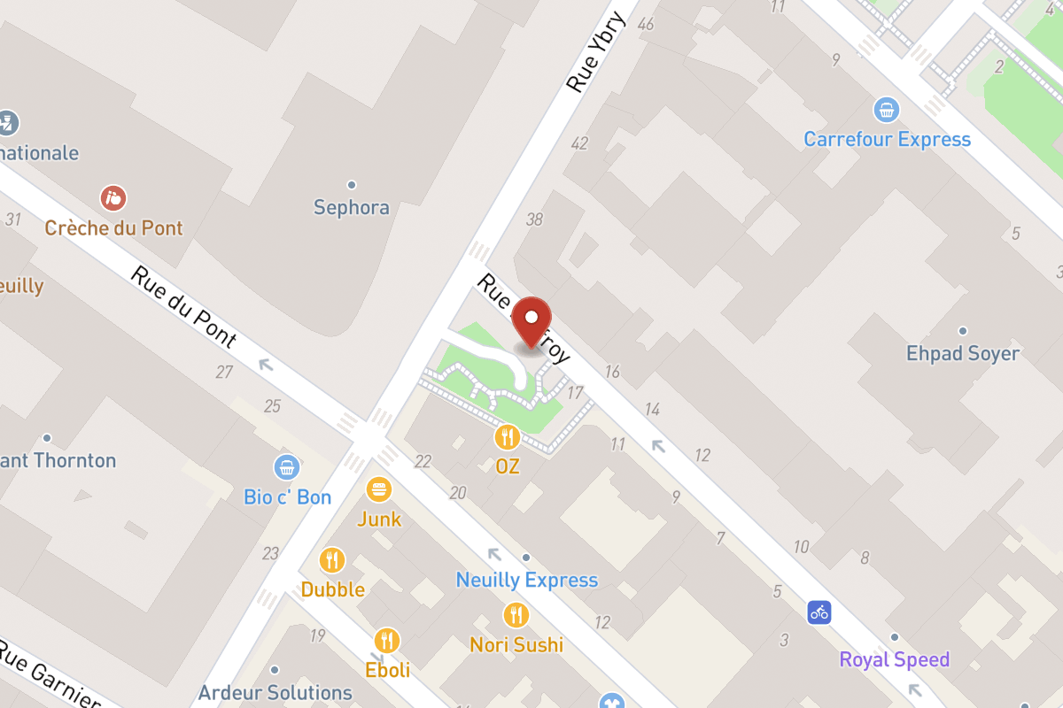 Plan de situation — 19 Rue Beffroy