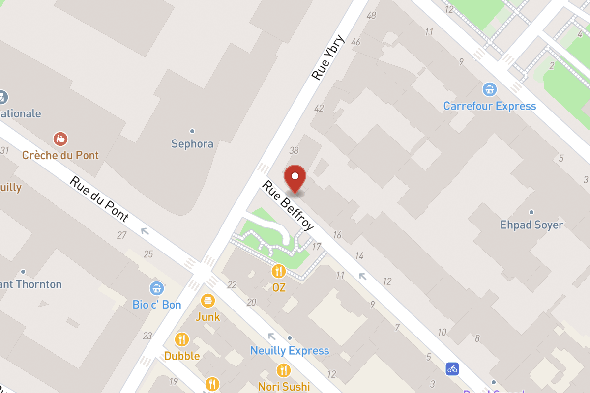 Plan de situation — 20 Rue Beffroy