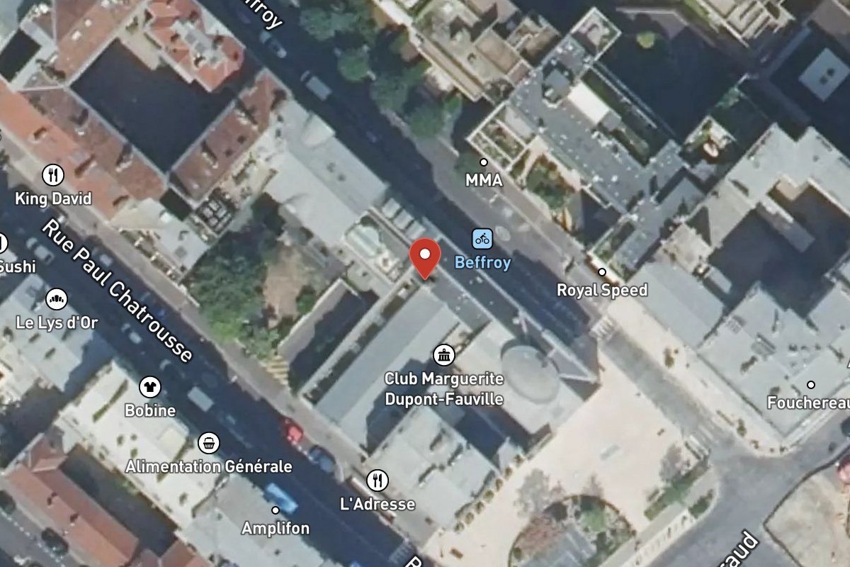 Vue satellite — 3BIS Rue Beffroy