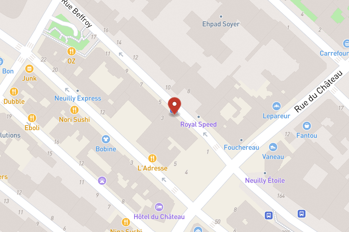 Plan de situation — 3 Rue Beffroy