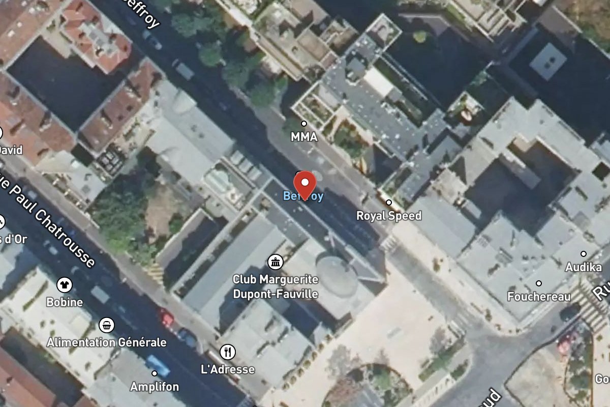 Vue satellite — 3 Rue Beffroy