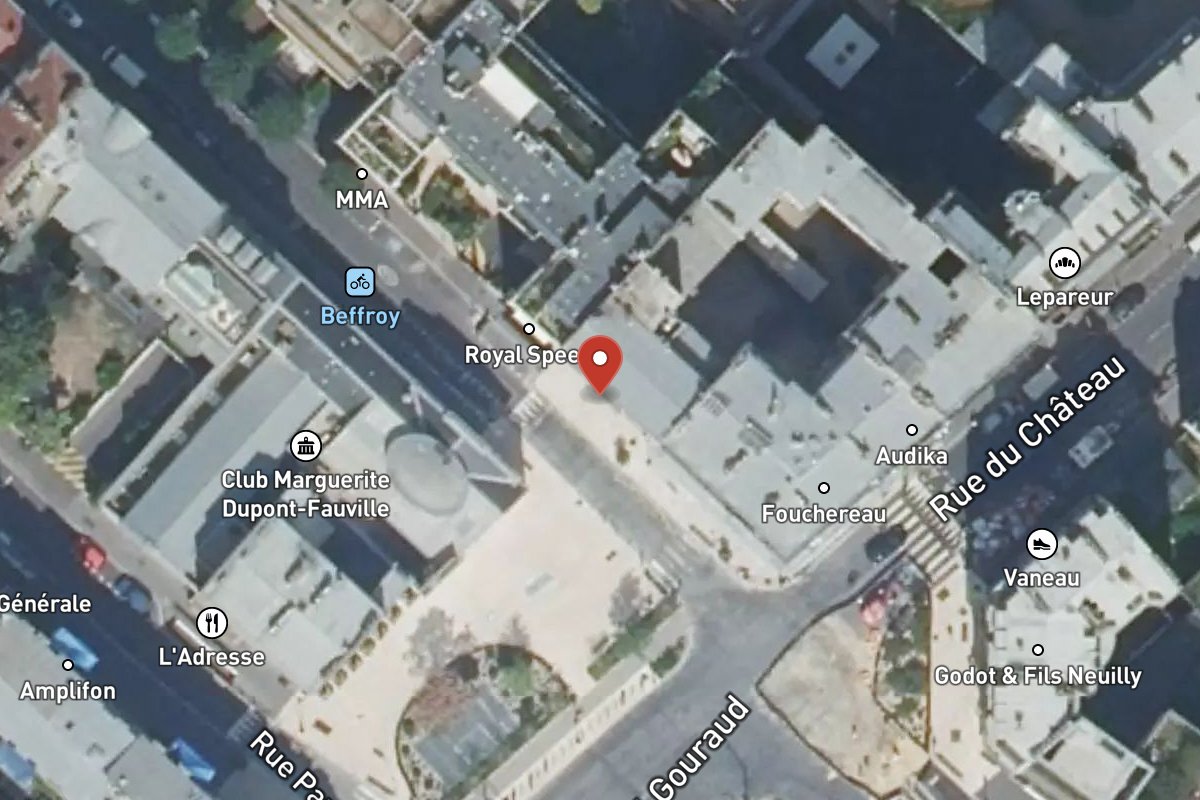 Vue satellite — 4 Rue Beffroy