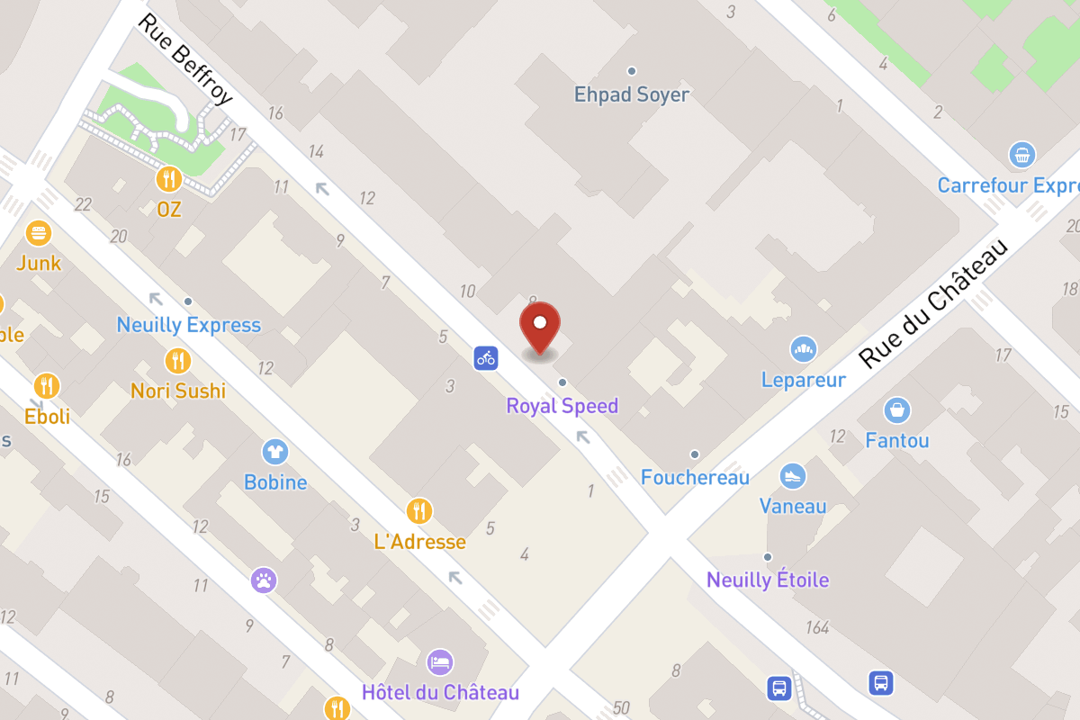 Plan de situation — 6 Rue Beffroy