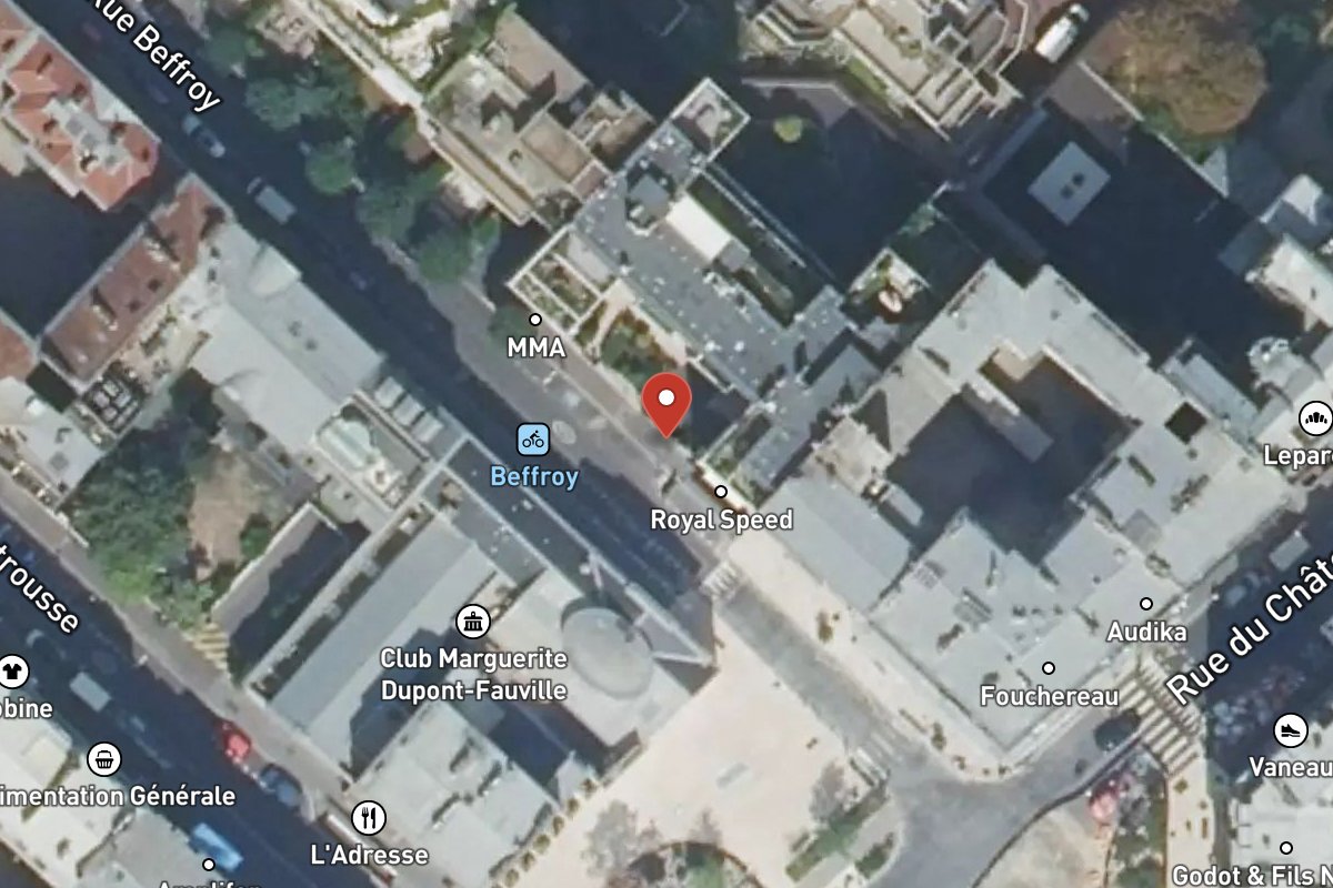 Vue satellite — 6 Rue Beffroy