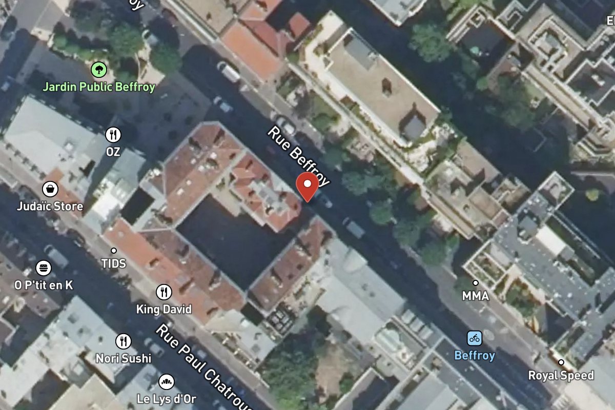 Vue satellite — 9 Rue Beffroy