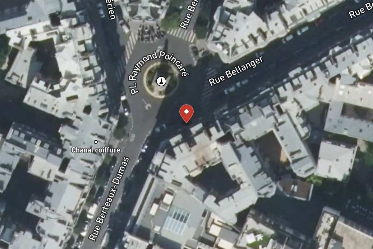 Vue satellite — 2 Rue Bellanger