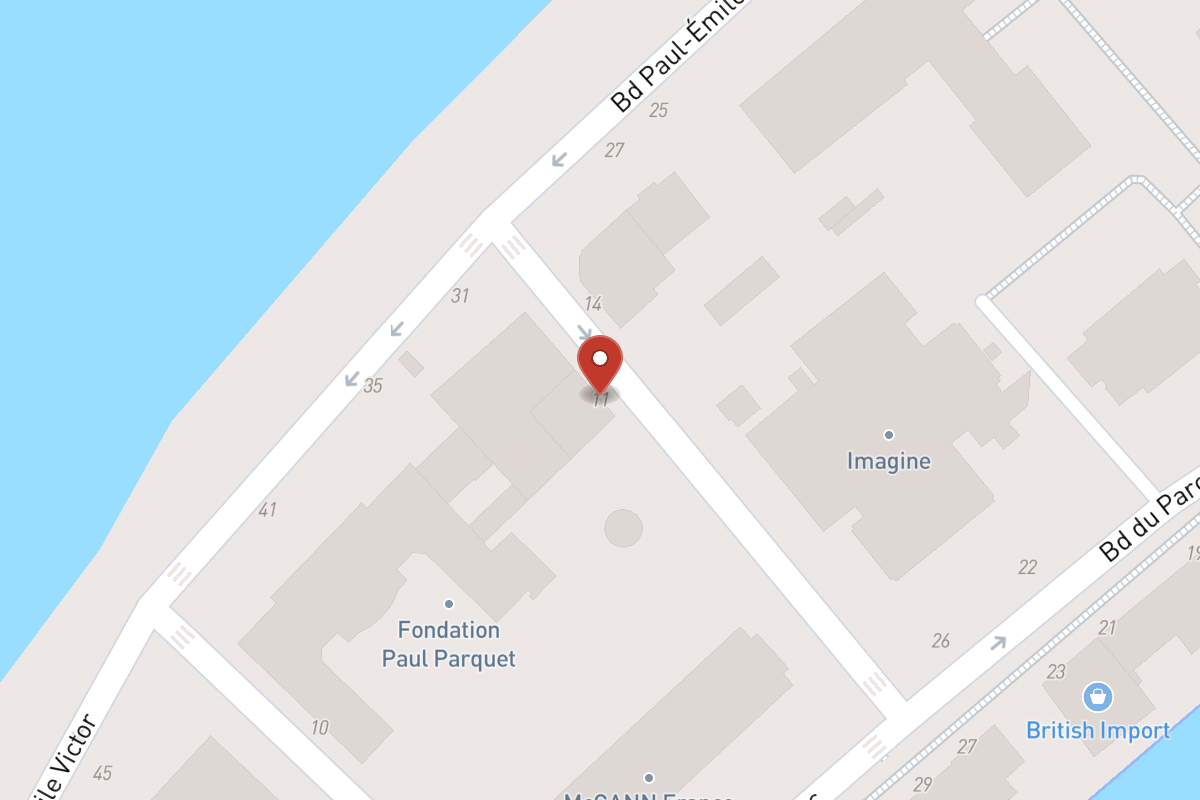 Plan de situation — 11 Rue Benjamin Constant