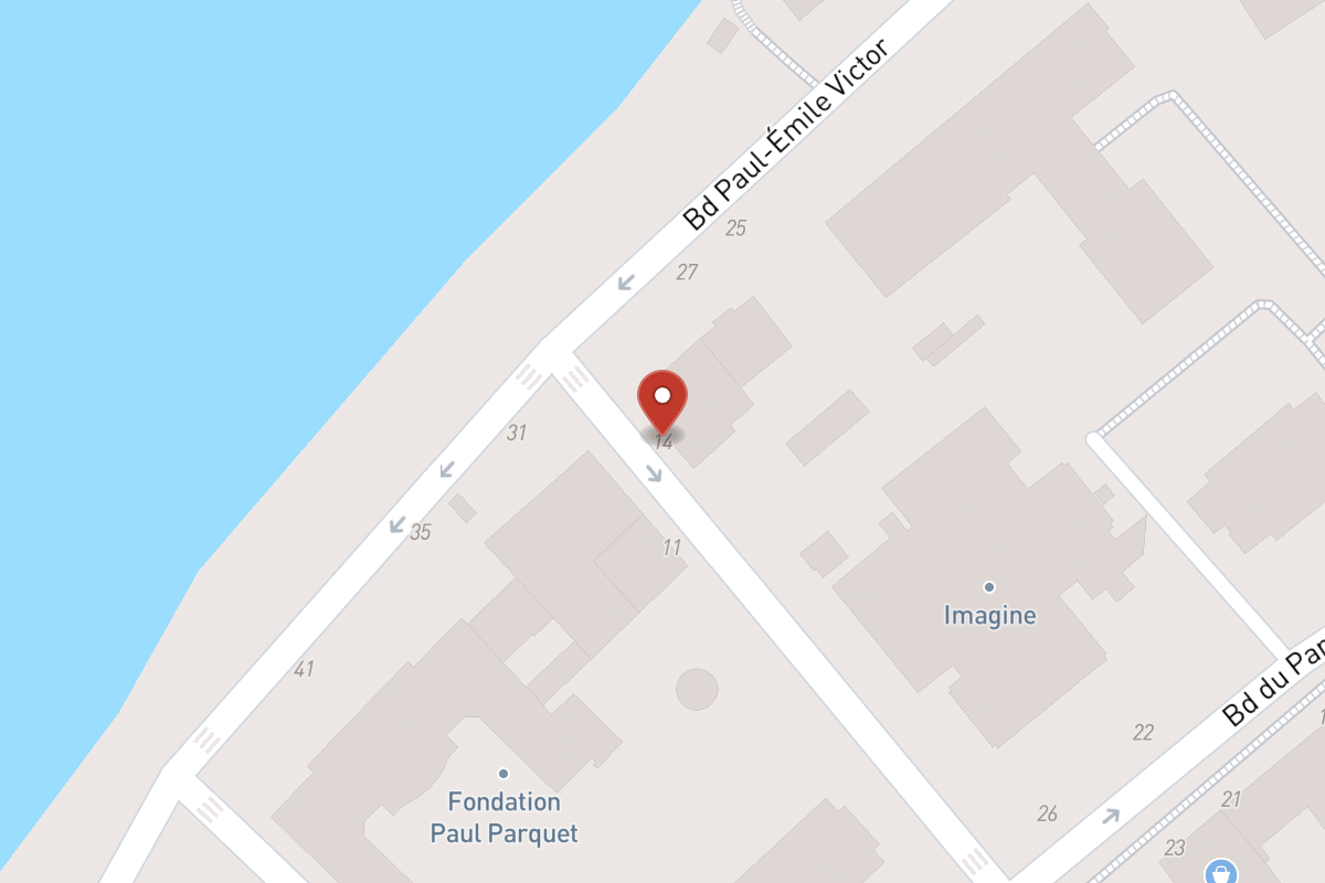 Plan de situation — 14 Rue Benjamin Constant