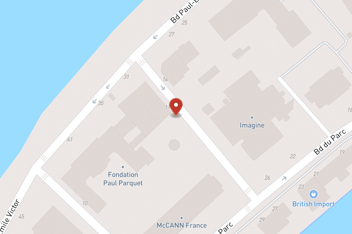 Plan de situation — 9 Rue Benjamin Constant
