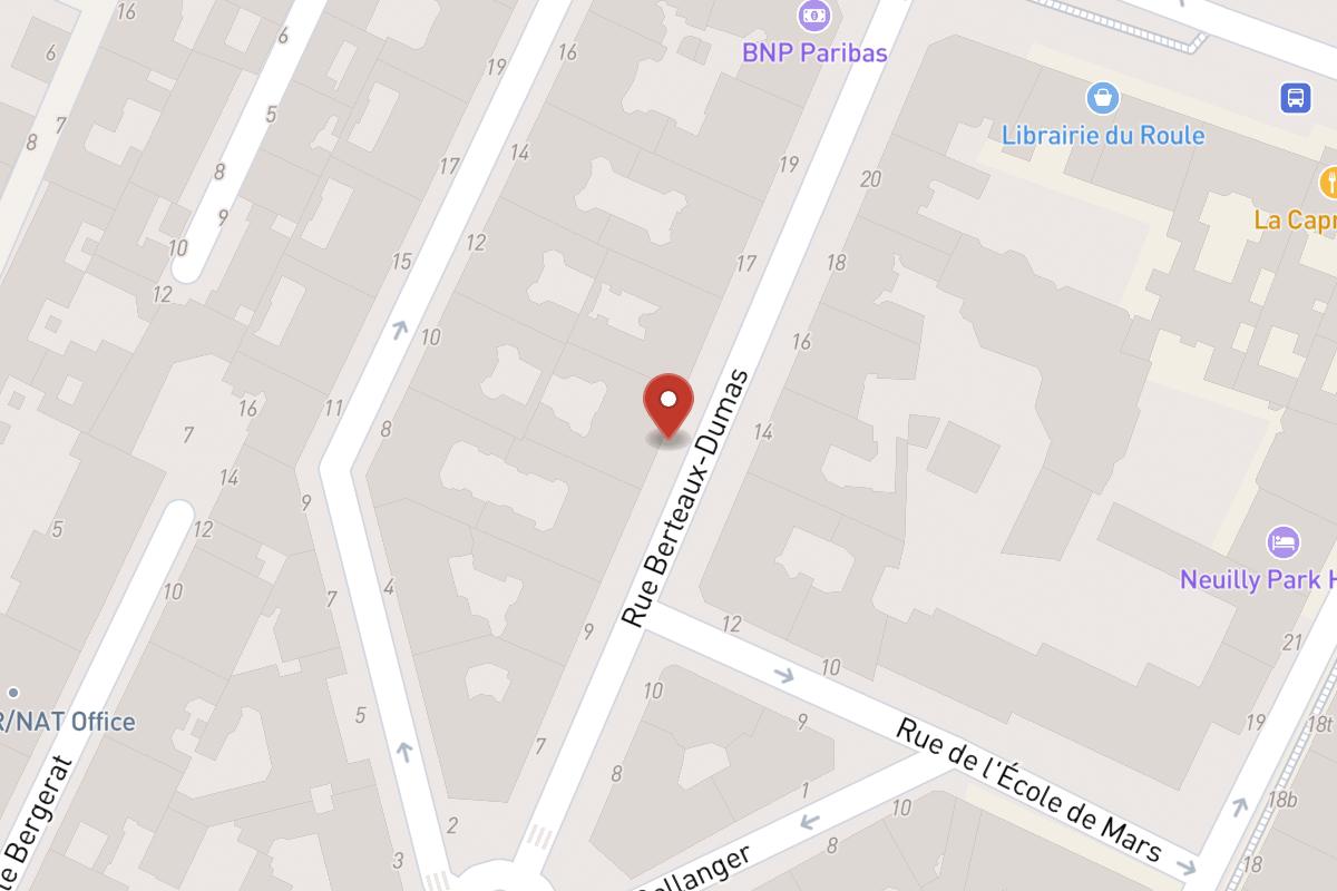 Plan de situation — 11BIS Rue Berteaux Dumas