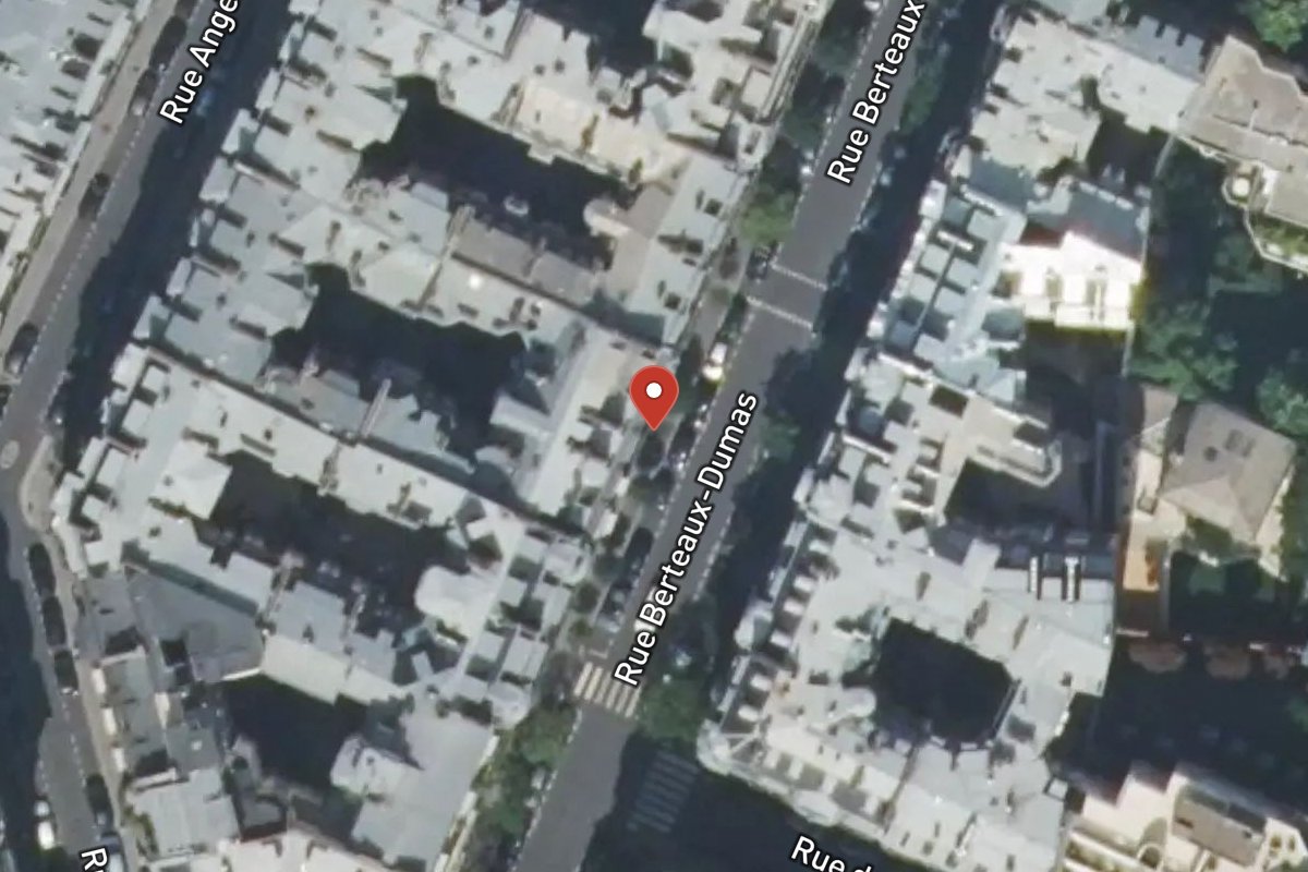 Vue satellite — 11BIS Rue Berteaux Dumas
