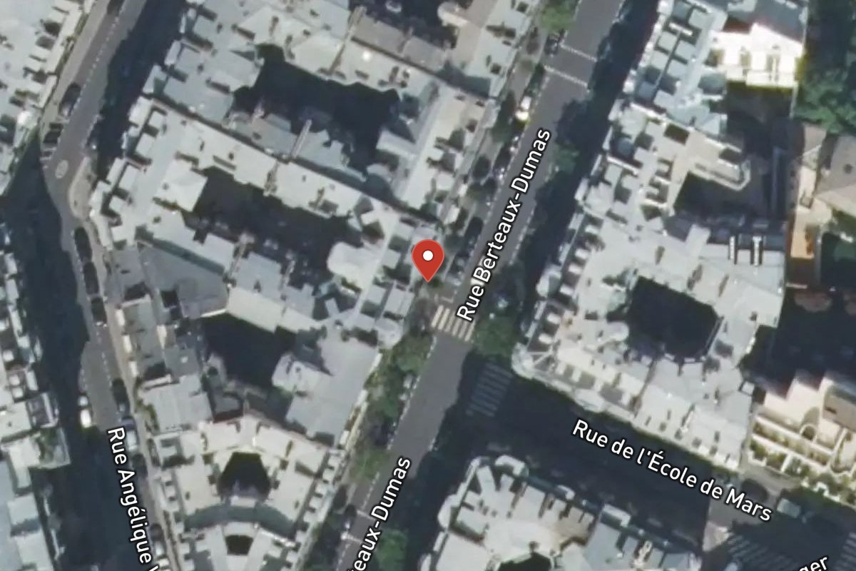Vue satellite — 11 Rue Berteaux Dumas