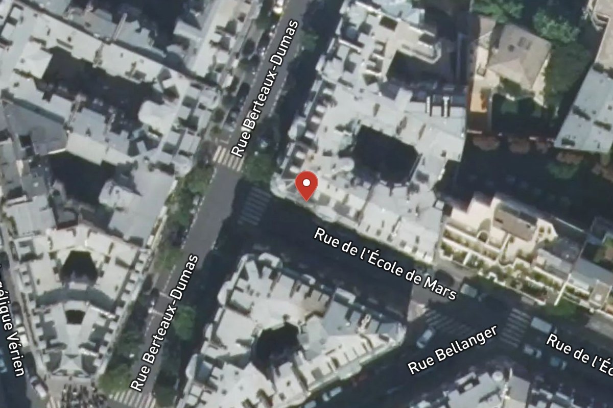 Vue satellite — 12 Rue Berteaux Dumas
