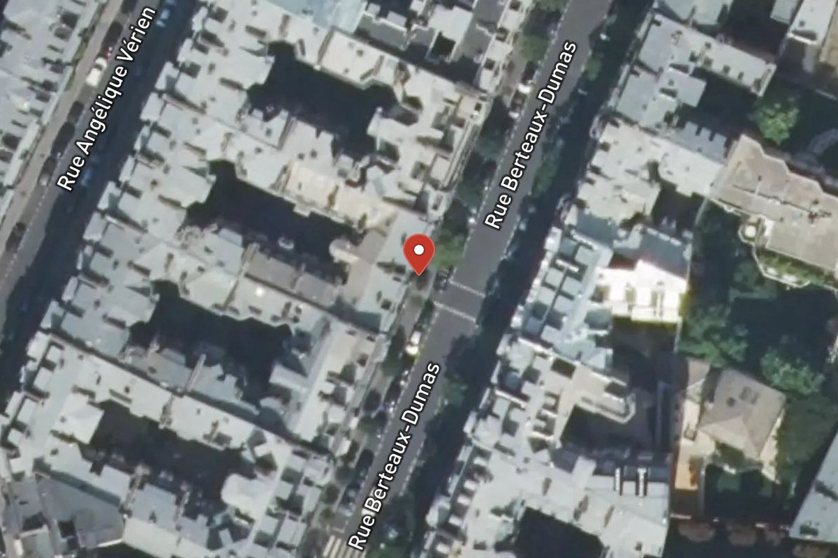 Vue satellite — 15 Rue Berteaux Dumas