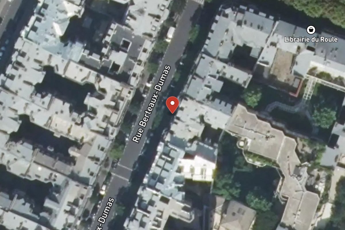 Vue satellite — 18 Rue Berteaux Dumas