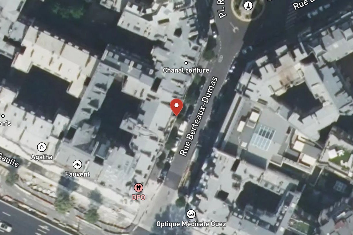 Vue satellite — 3 Rue Berteaux Dumas