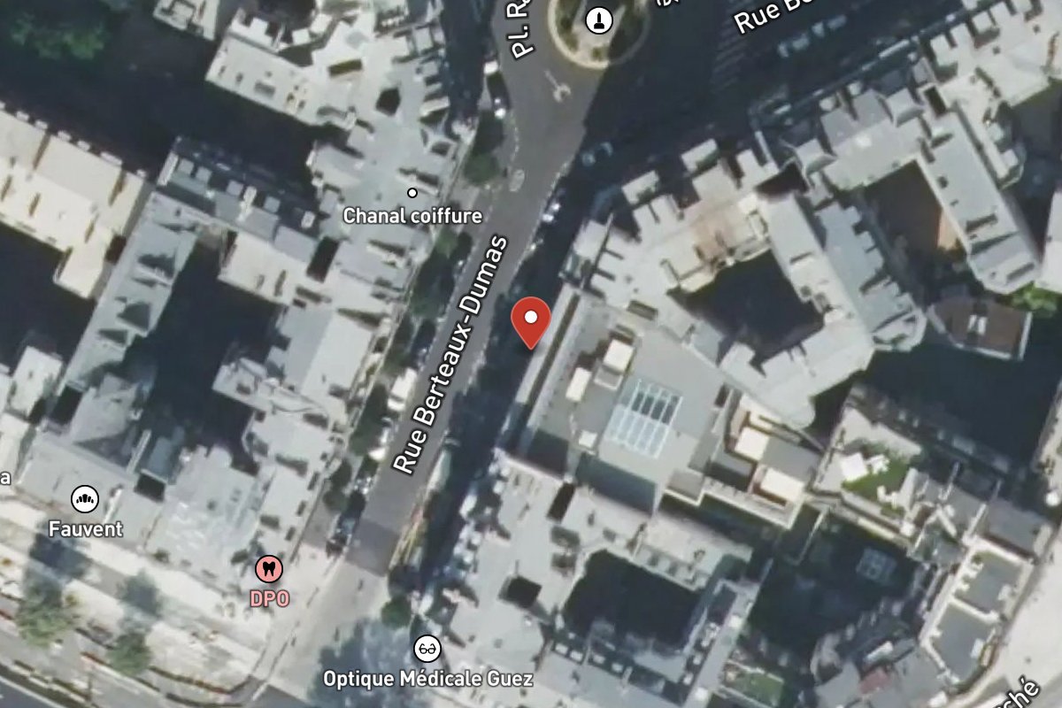 Vue satellite — 4 Rue Berteaux Dumas