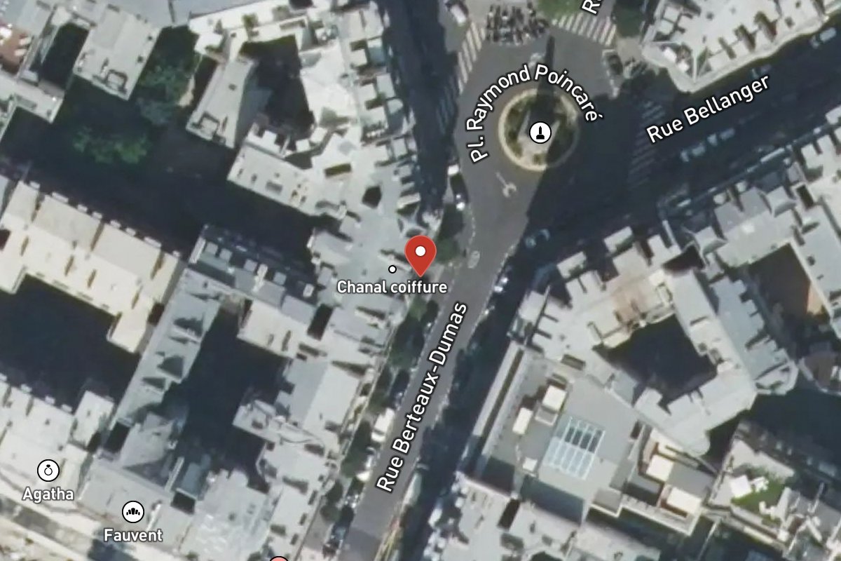 Vue satellite — 5 Rue Berteaux Dumas