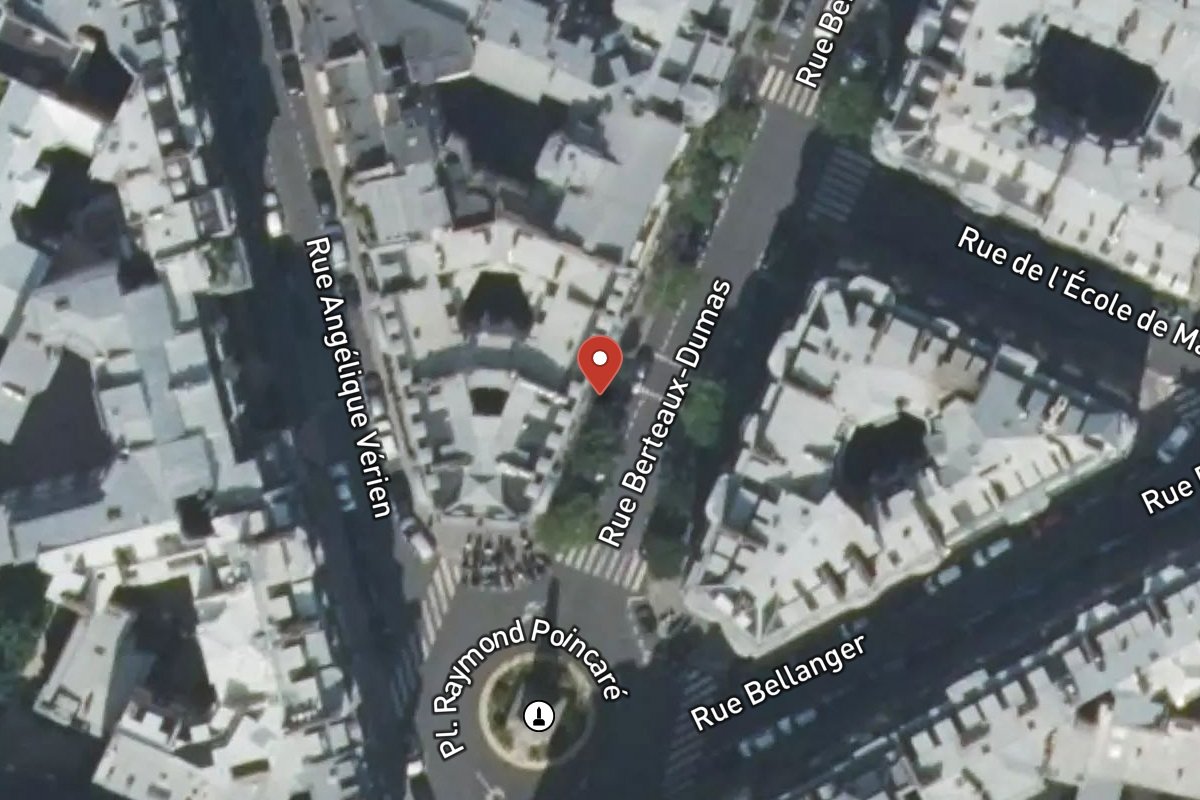 Vue satellite — 7 Rue Berteaux Dumas