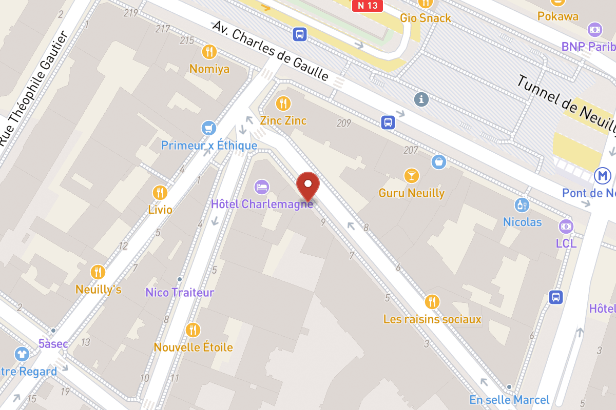 Plan de situation — 11 Rue Boutard
