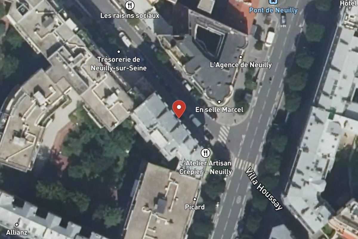 Vue satellite — 1 Rue Boutard