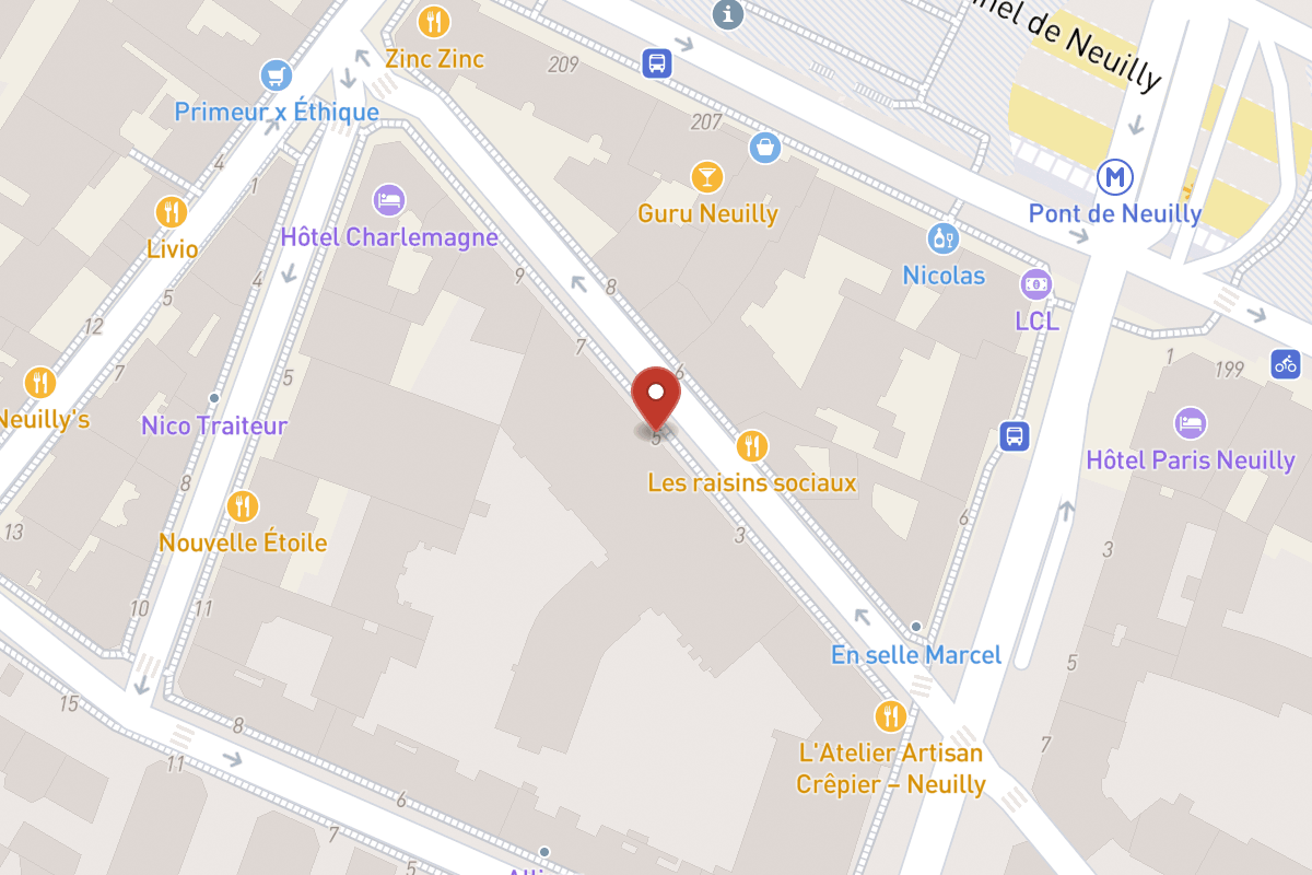 Plan de situation — 5 Rue Boutard