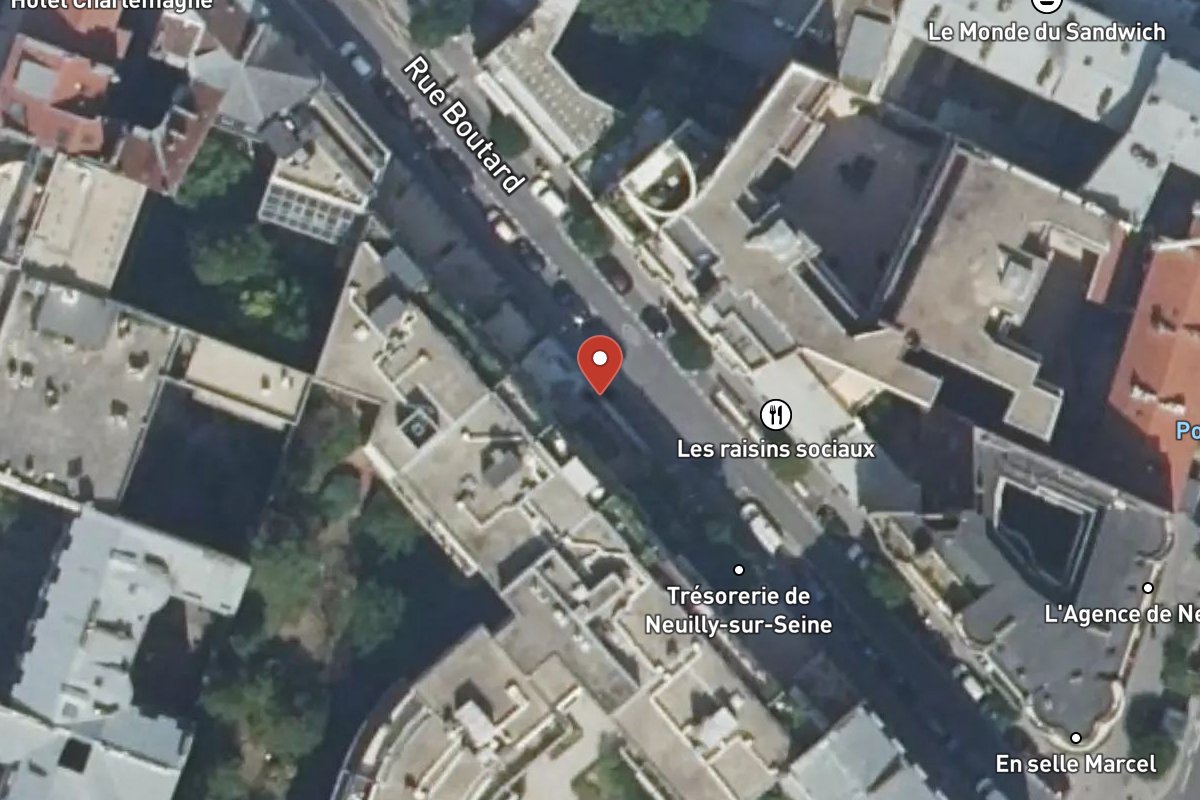 Vue satellite — 5 Rue Boutard