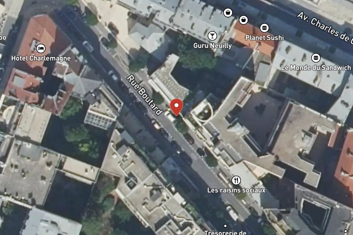 Vue satellite — 6TER Rue Boutard