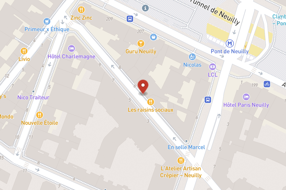 Plan de situation — 6 Rue Boutard