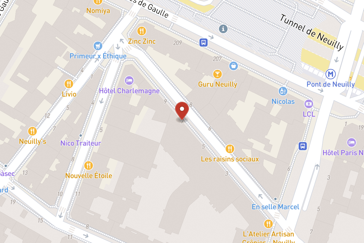 Plan de situation — 7 Rue Boutard
