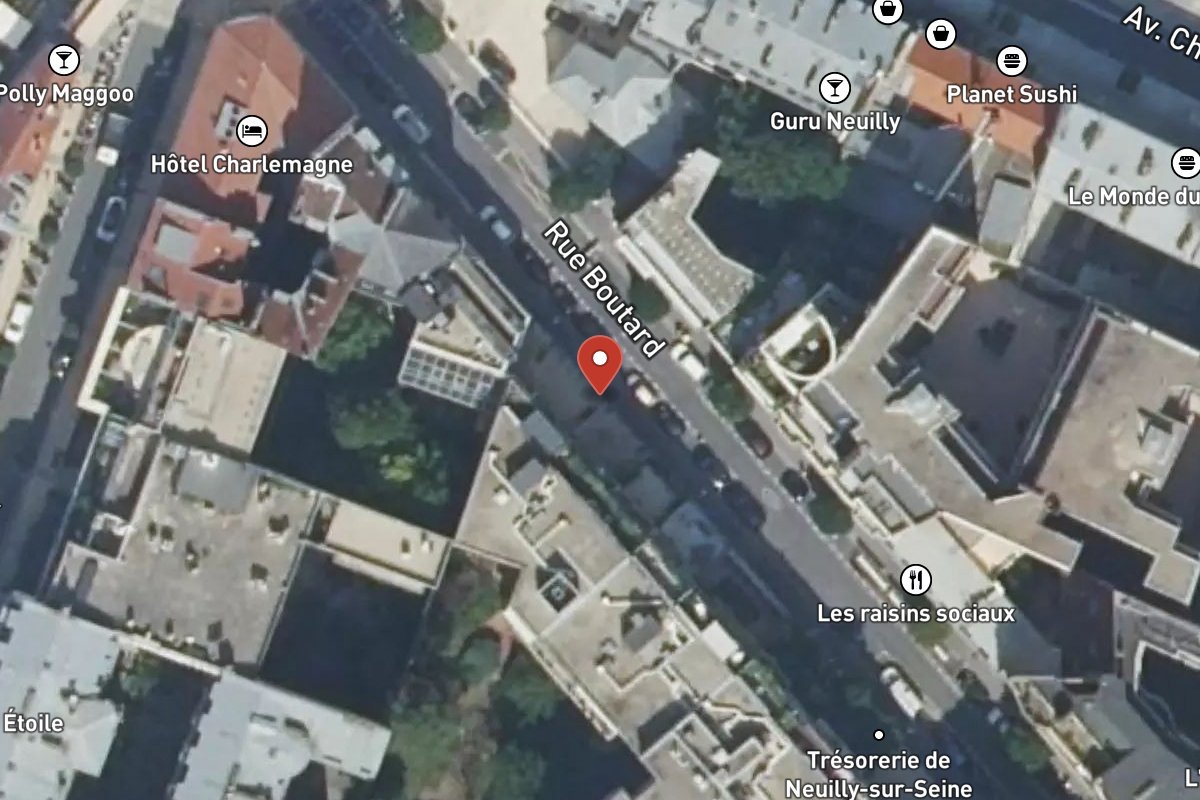 Vue satellite — 7 Rue Boutard