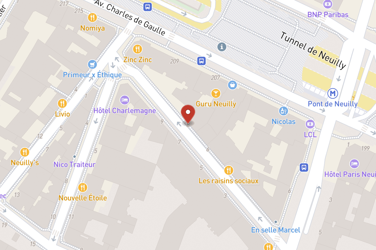 Plan de situation — 8 Rue Boutard
