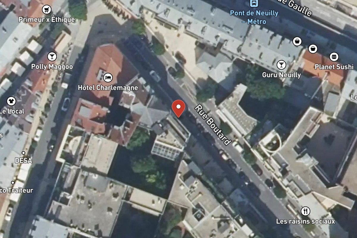 Vue satellite — 9 Rue Boutard
