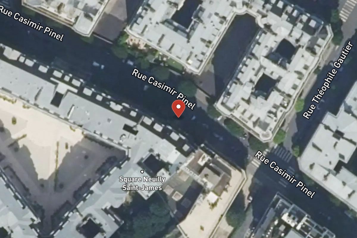 Vue satellite — 7 Rue Casimir Pinel
