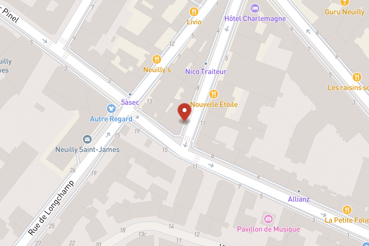 Plan de situation — 10 Rue Charcot