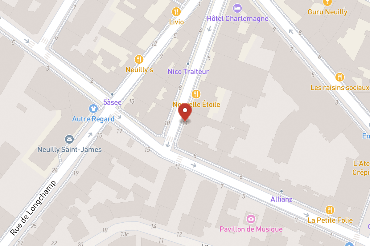 Plan de situation — 11 Rue Charcot